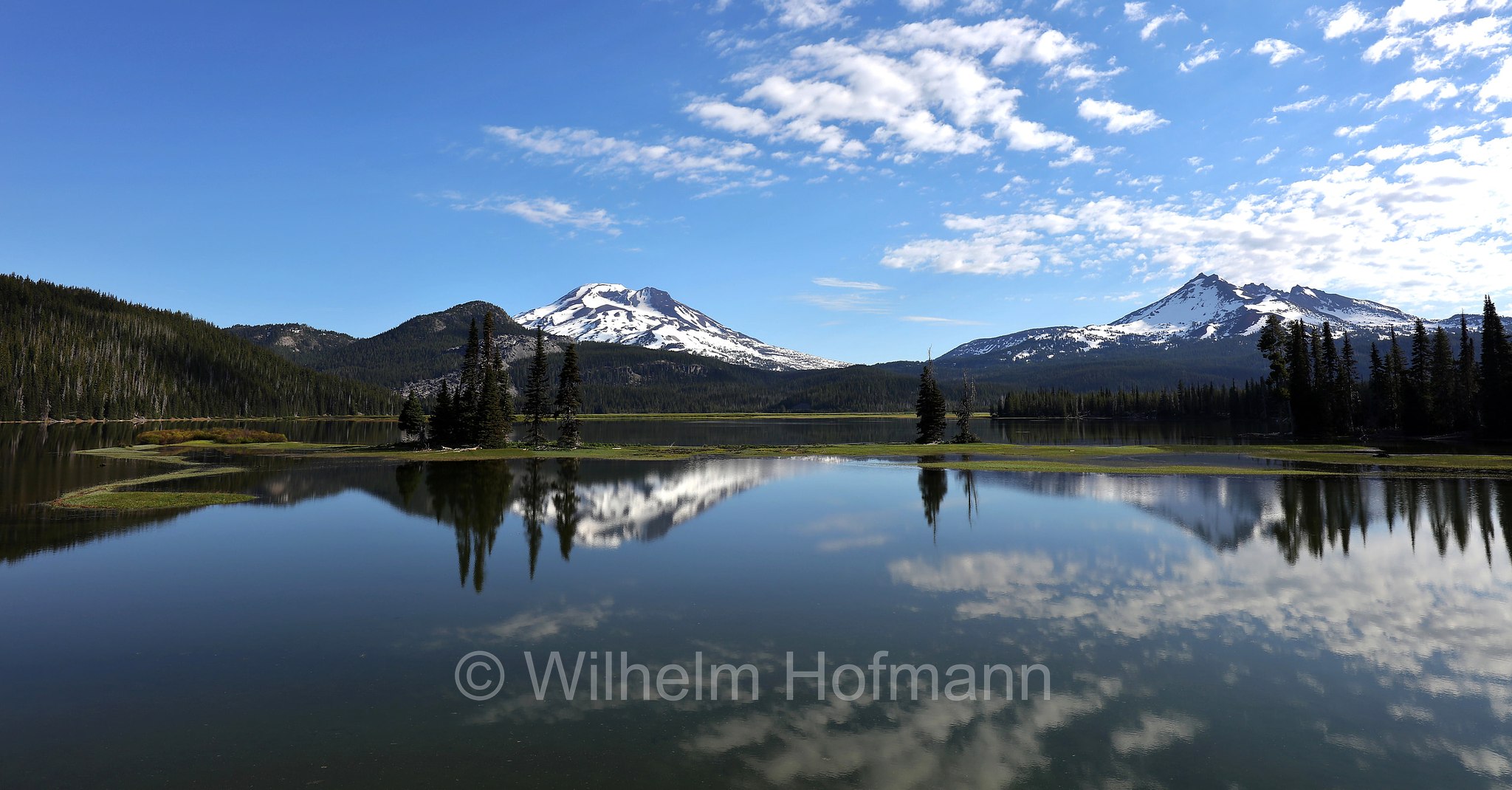 Sparks Lake, Three Sisters, Oregon, USA