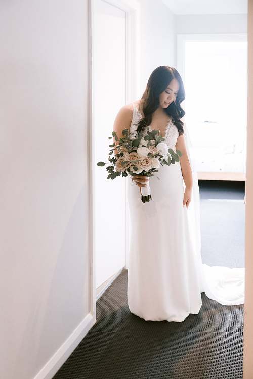 Bride Getting Ready