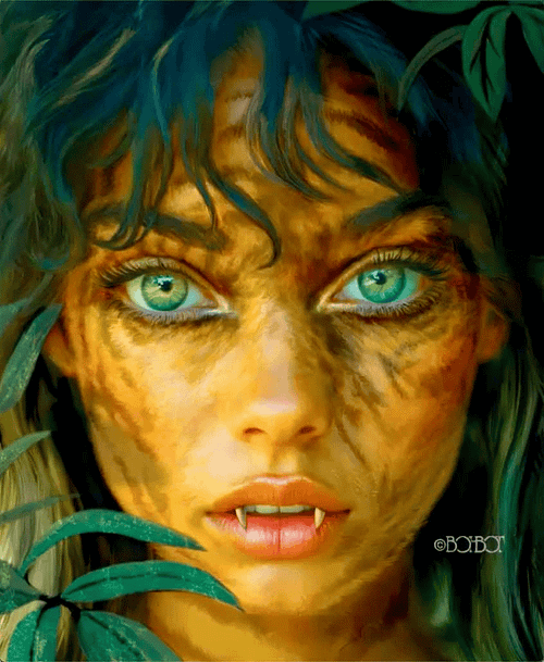 Tiger girl.