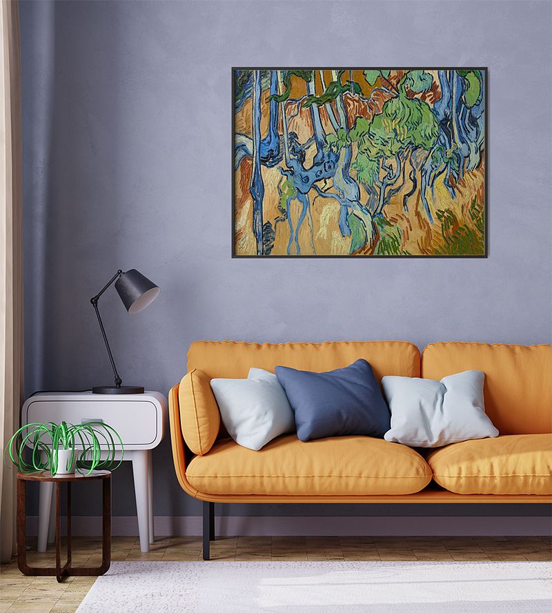 Tree Roots – A Glimpse into Van Gogh’s Last Moments Through Nature’s Tangle