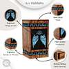 Wings Of Life Wood Urn Box