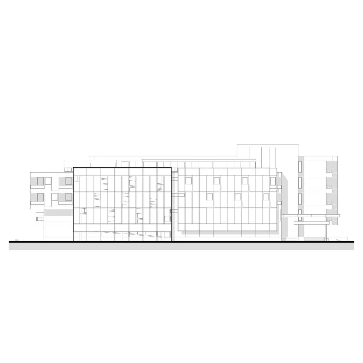 fachada hospital moderno diseno sanitario arquitectura