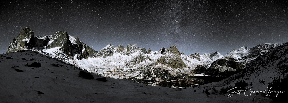 Milky Way over the Cirque