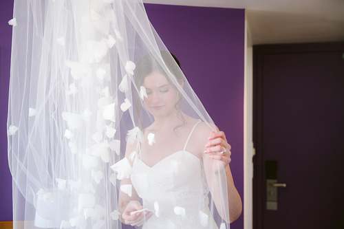 Bride Getting Ready