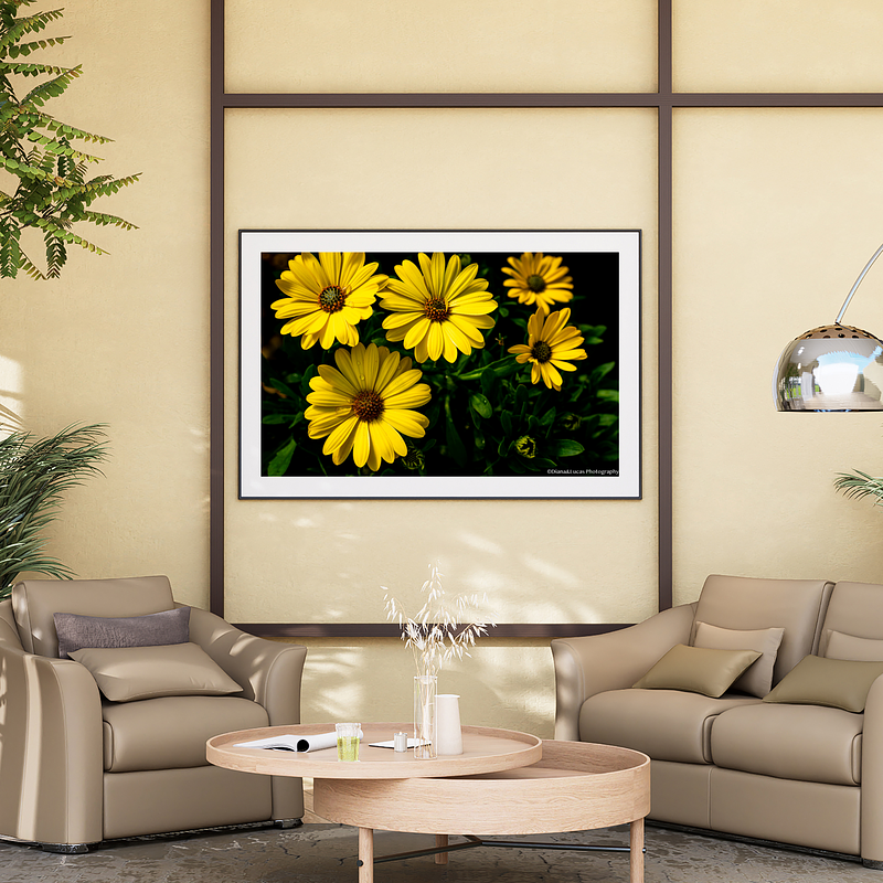 THE ONE - WILDLIFE & NATURE - "Yellow Cluster" - LIMITED EDITION 5 of 5