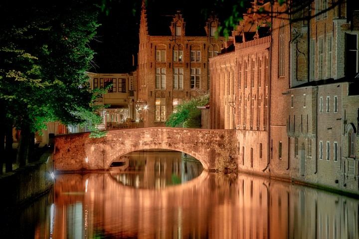 Blind Donkey Bridge - Bruges, Belgium