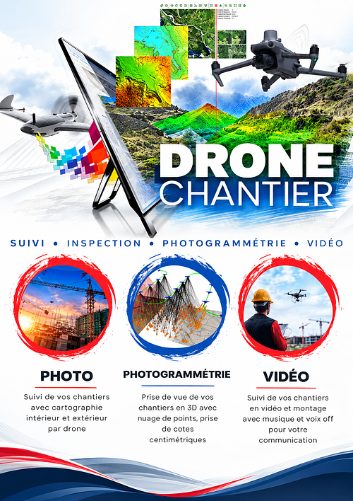 Photogrammétrie par drone