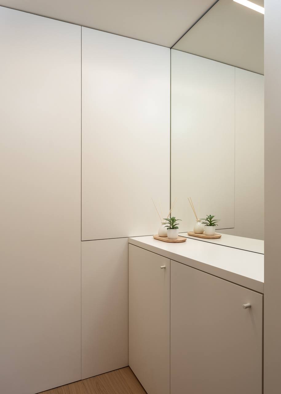 Fotografia de no Apartamento Reabilitado na Av. Roma, Lisboa, projeto do ATELI&Ecirc; 22.