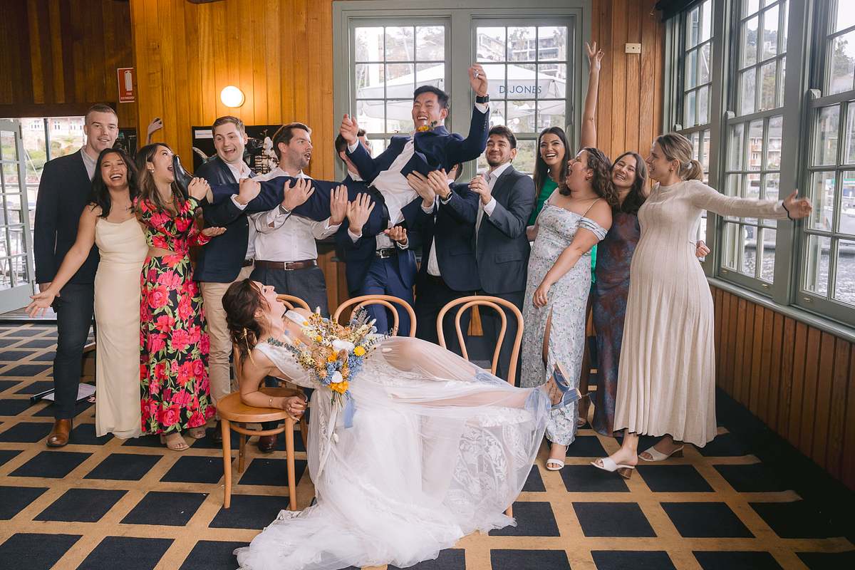 Wedding Reception at Mosman Rowers