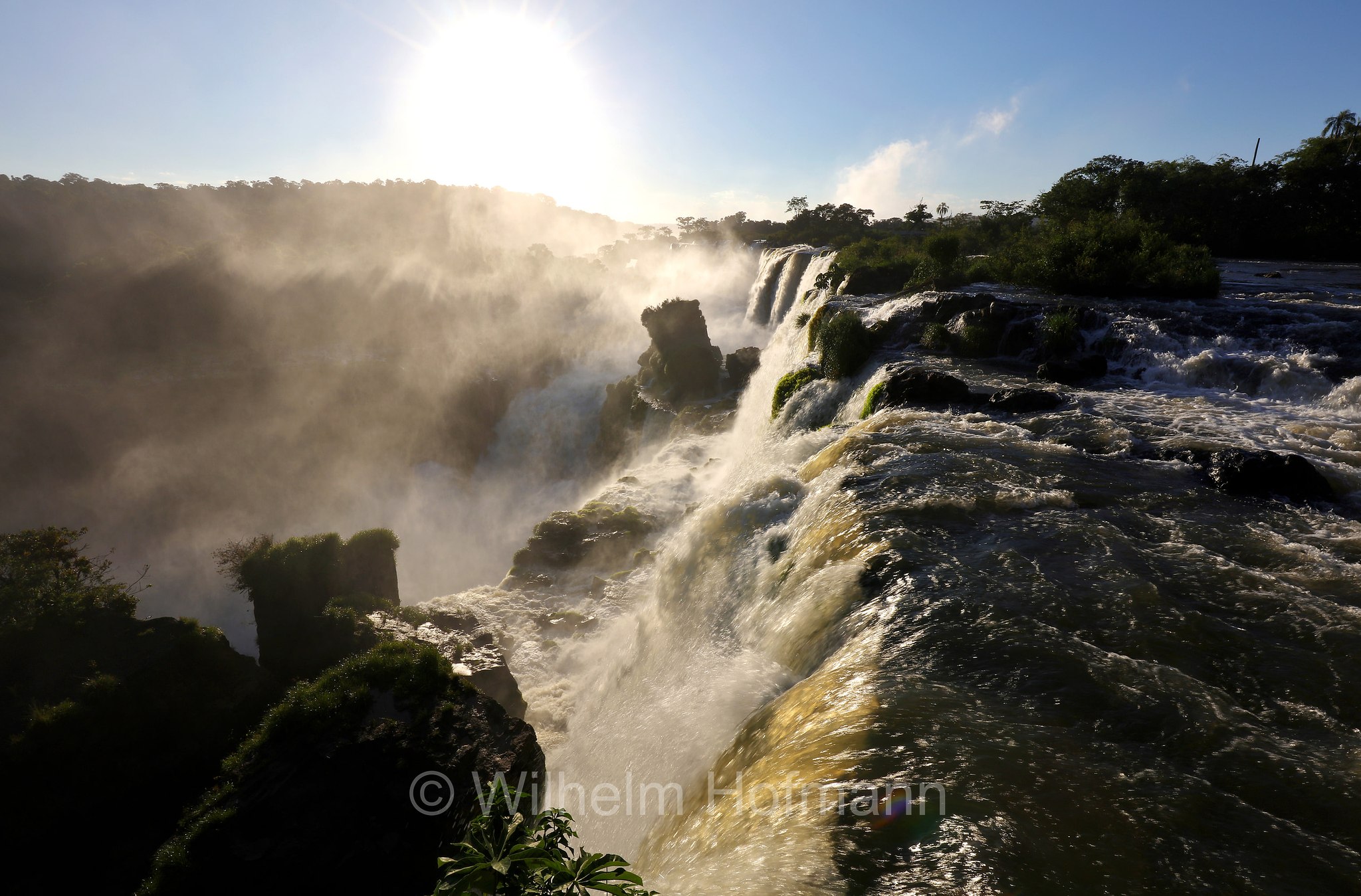 Salto San Martín, Iguazú Falls, Iguaçu Falls, Iguazú-Wasserfälle, cascate dell'Iguazú, Misiones, Argentina, Argentinien
