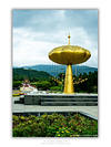 COLLECTION - URBAN GEOMETRY VERTICAL - "Golden Monument" - LIMITED EDITION 10 of 10