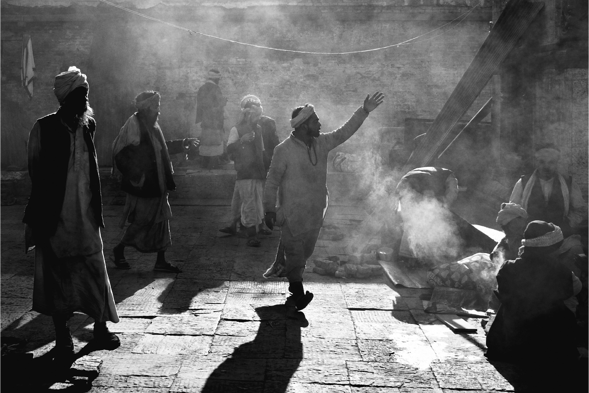 Gesture emphasizing importance