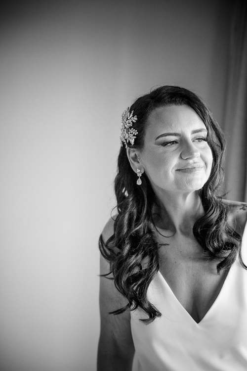 Bride Getting Ready