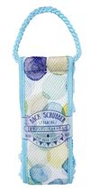 Japanese Scrubbing Towel with Straps (blue)