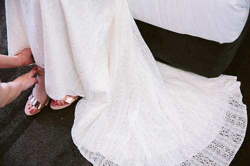Bride Getting Ready
