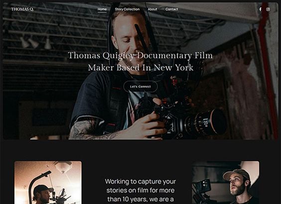 Photography portfolio templates