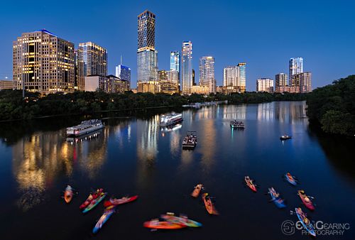 Skyline and Boats 01