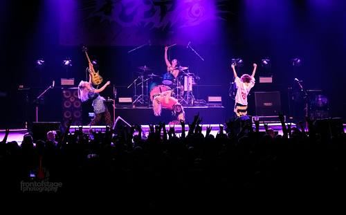 Die japanische Metalcore-Band HANABIE in Huxleys Neue Welt, Berlin
