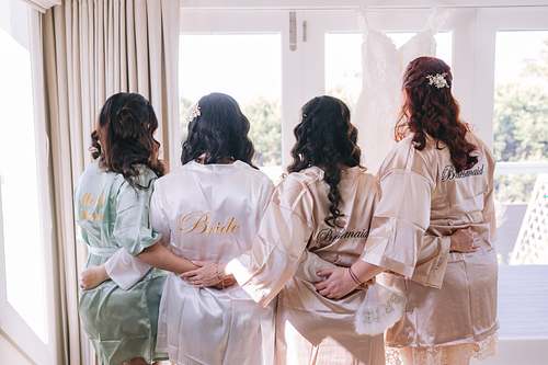 Bride Getting Ready