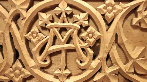 Our Lady's Monogram