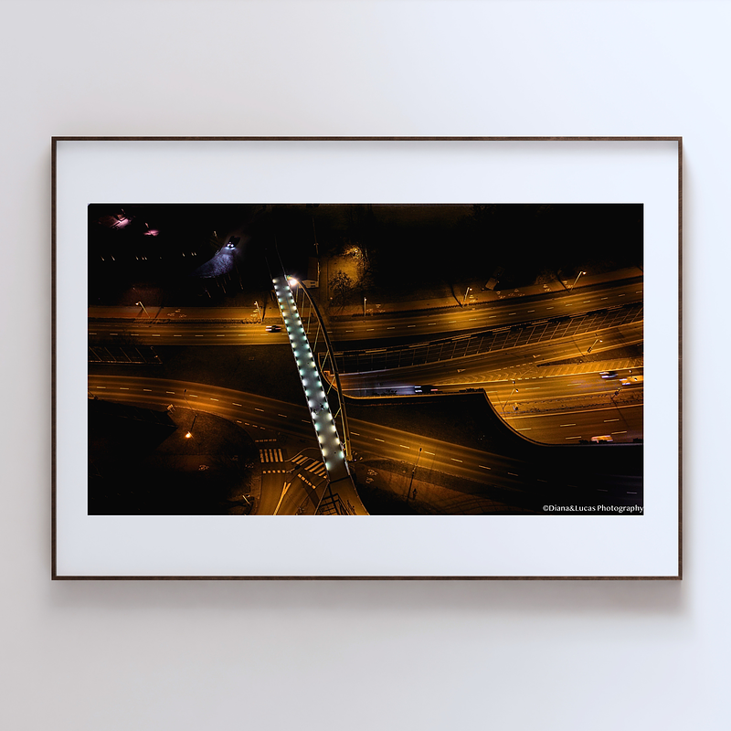 THE ONE - AERIAL PRINTS - "Crossing the Flow" - LIMITED EDITION 4 of 5