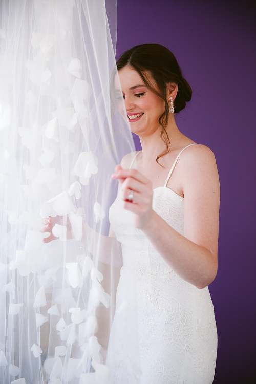 Bride Getting Ready