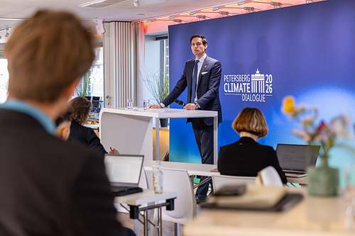 Commissioner Wopke Hoekstra, Petersberg Climate Dialogue 2026, in Berlin, 22.04.2026