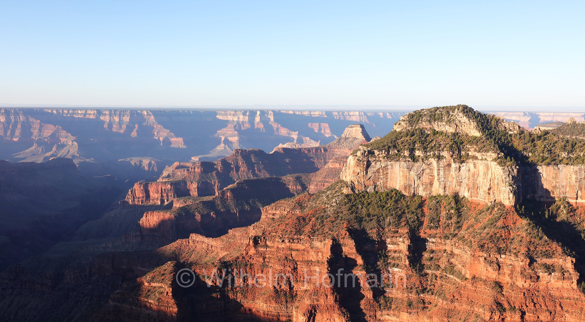 Bright Angel Point, North Rim, Grand Canyon National Park, Grand-Canyon-Nationalpark, parco nazionale del Grand Canyon, Arizona, USA