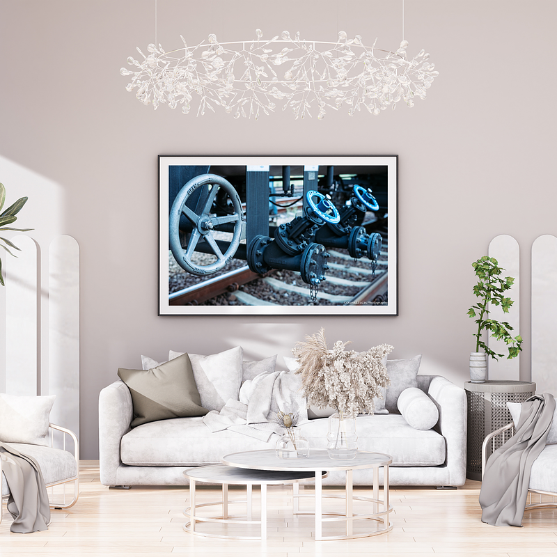 COLLECTION - URBAN GEOMETRY HORIZONTAL - "The Valves" - LIMITED EDITION 10 of 10