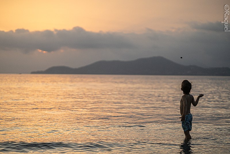 Une séance photo en famille au coucher du soleil à l’Almanarre, Hyères