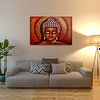 Inner Peace – Hand-Painted Buddha