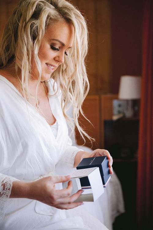 Bride Getting Ready