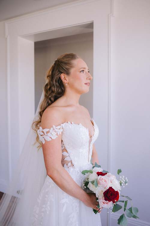 Bride Getting Ready