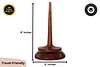 Wooden Yarn Holder | Handmade Wood Yarn Spinner for Crochet & Knitting