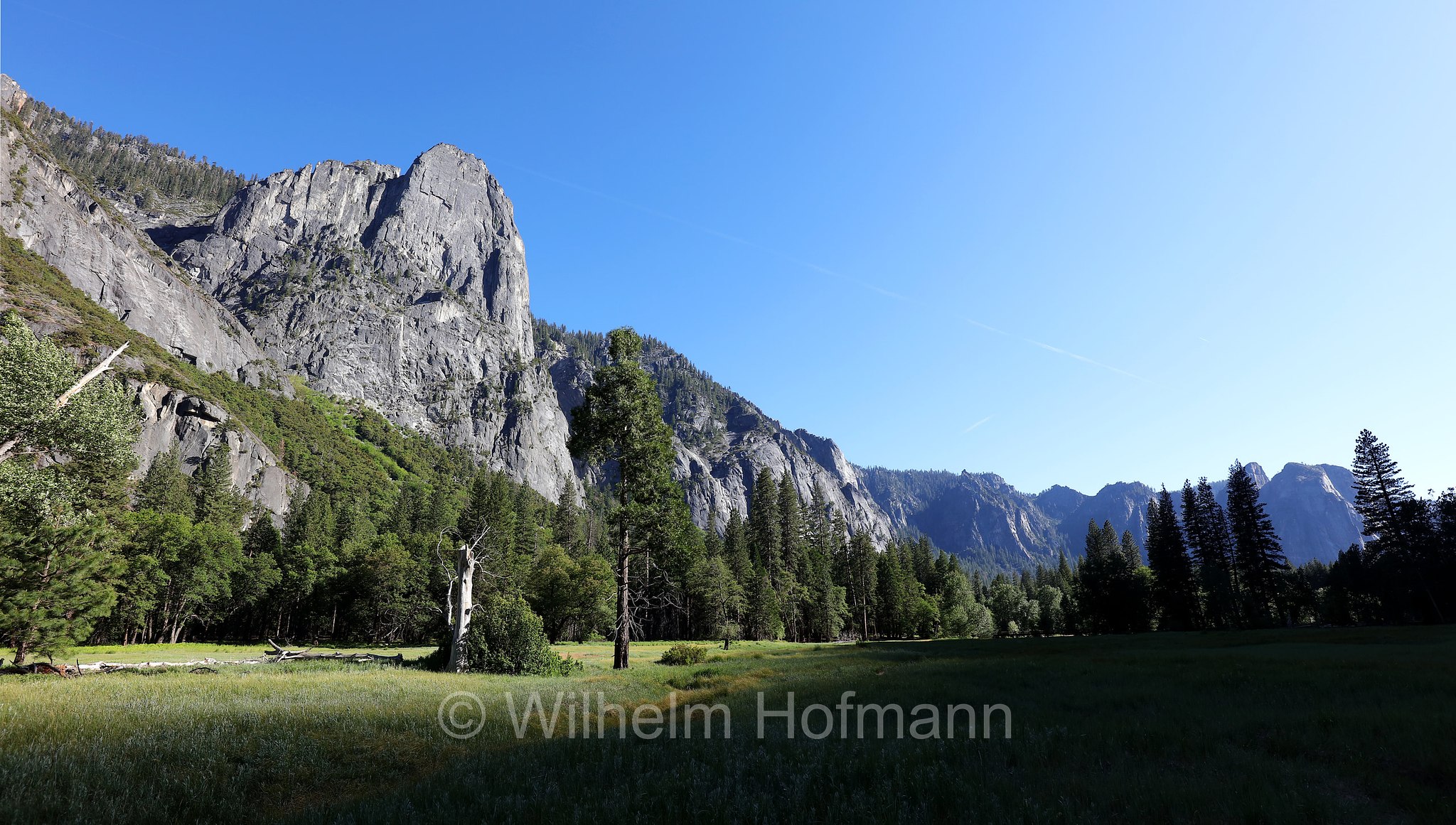 Stoneman Meadow, Yosemite Valley, Yosemite National Park, Yosemite-Nationalpark, Parco nazionale di Yosemite, Kalifornien, California, USA