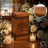 Personalized Wooden Memorial Urn Box