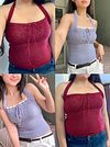Audrey Halter Top- Crochet PDF Pattern