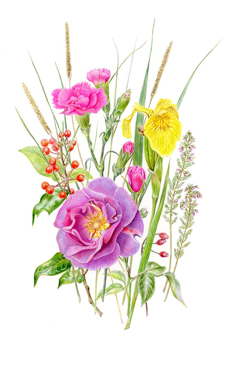 Mixed Composition Fine Art Print
