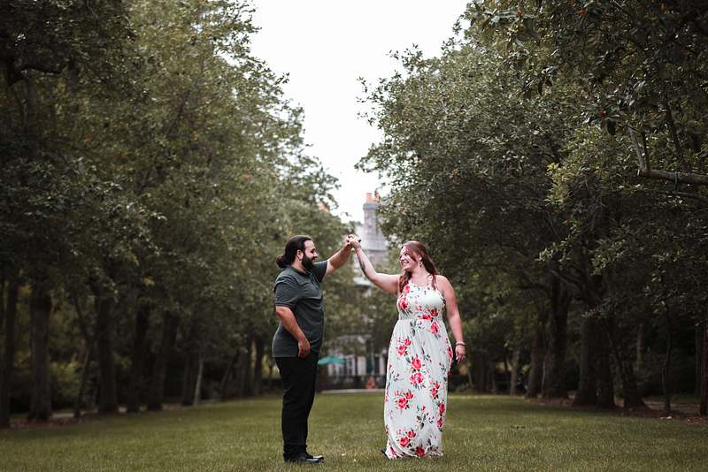 Ringwood Botanical Gardens | Ringwood New Jersey Summer Engagement | Jessica & Tony
