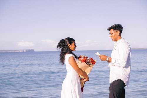 Engagement Portraits at Chinamans Beach Jervis Bay