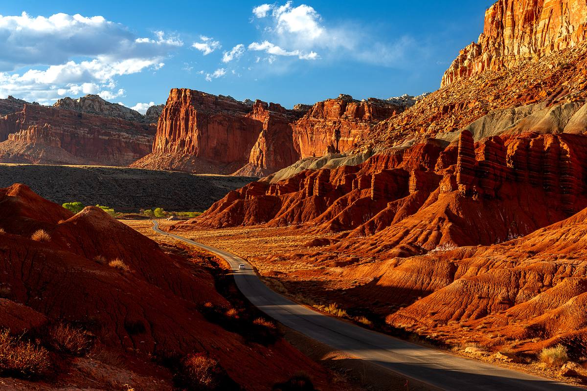 Where the Road Leads Home &ndash; Captial Reef National Park, Utah
