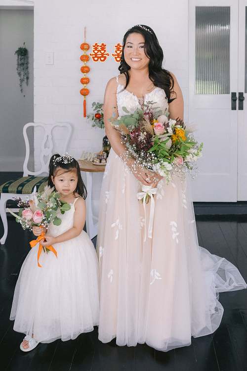 Bride Getting Ready