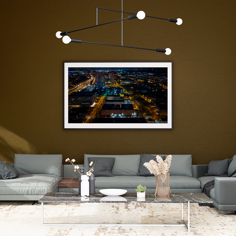 COLLECTION - FROM ABOVE HORIZONTAL - "The Electric City" - LIMITED EDITION 10 of 10