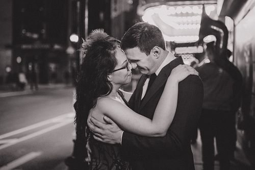 We couldn't wait to start the rest of our lives together.