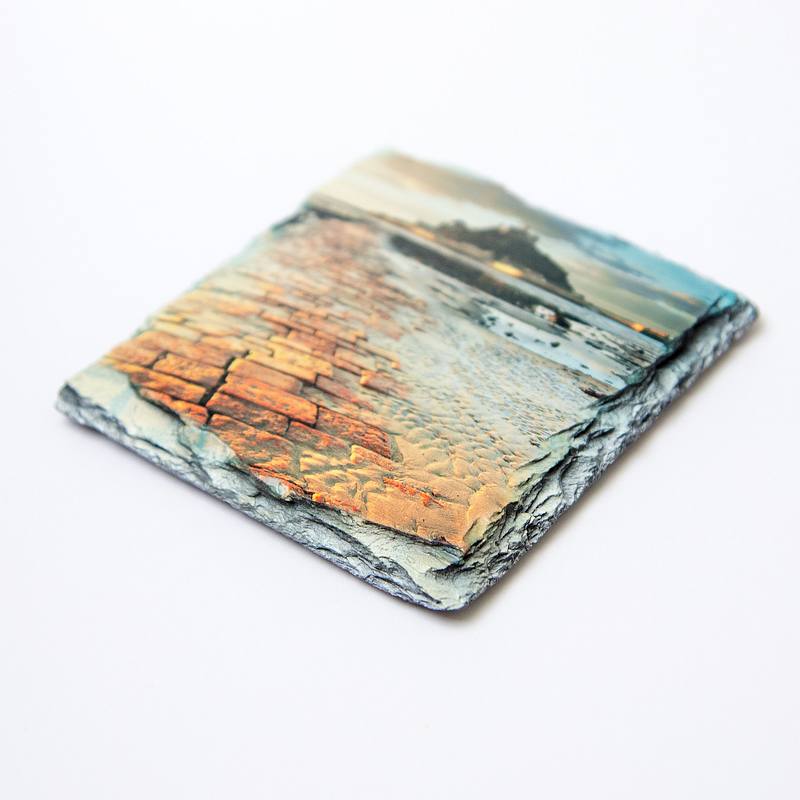Slate Coaster - St Michael's Mount