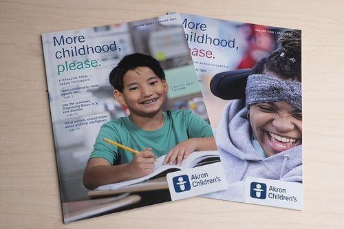 More childhood, please.&trade;  Magazine
