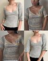 Ivette Top PDF Knitting Pattern
