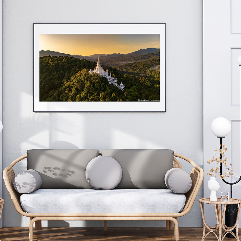 THE ONE - AERIAL PRINTS - "White in the Wild" - LIMITED EDITION 3 of 5