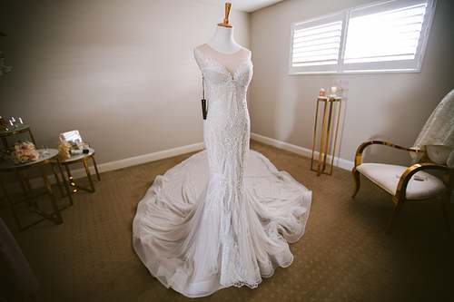 Bride Getting Ready