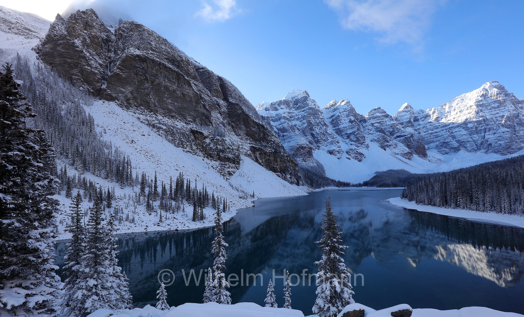 Moraine Lake, Valley of the Ten Peaks, lago Moraine, Banff National Park, Banff-Nationalpark, Parco nazionale Banff, Alberta, Canada, Kanada